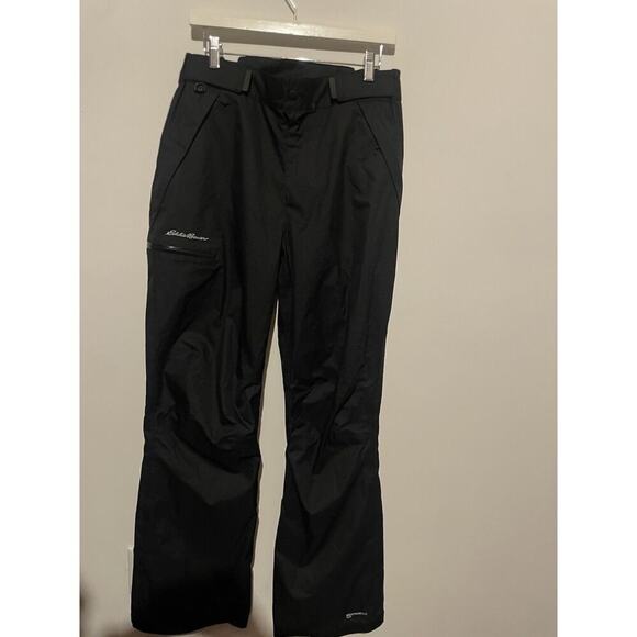 Eddie‎ Bauer Mens Black Weatheredge Plus Ski Snow Pants Size MENS TM - Picture 1 of 7